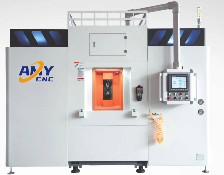 AMY CNC ATK-TV08-10HSP 6-station servo multi-axis valve transfer machine for brass valve components