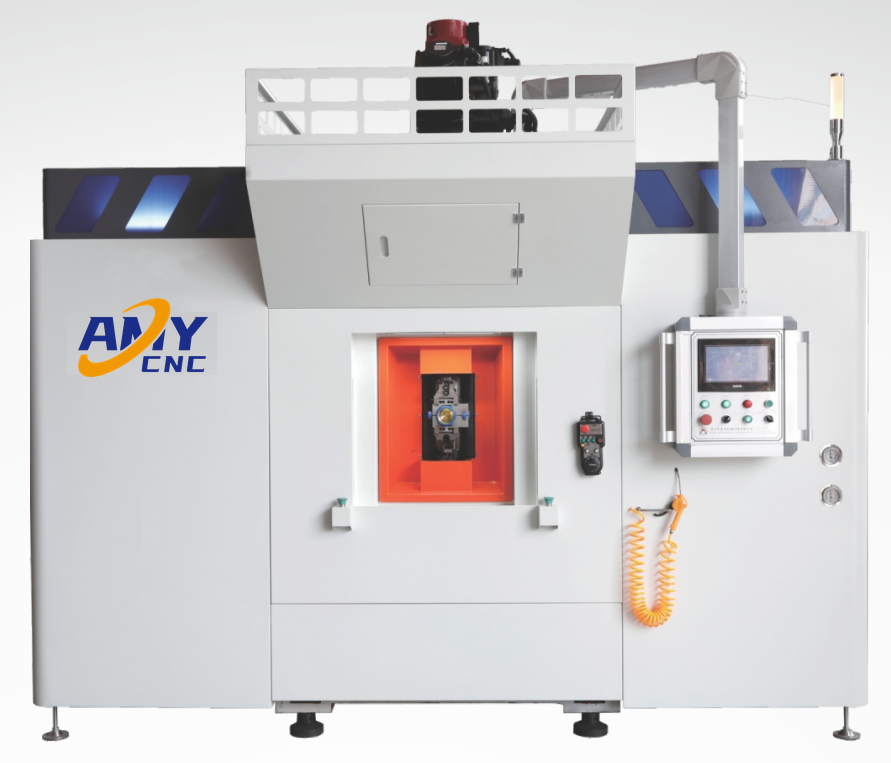 AMY CNC ATK-TV08-10HSP servo multi-axis valve transfer machine for small valve bodies and tee fittings